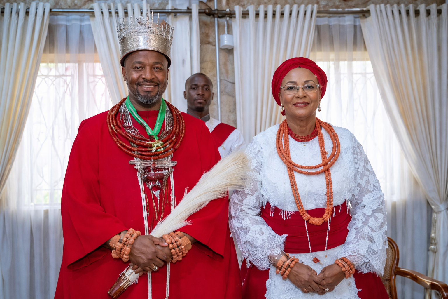 Olu of Warri and Remi Tinubu