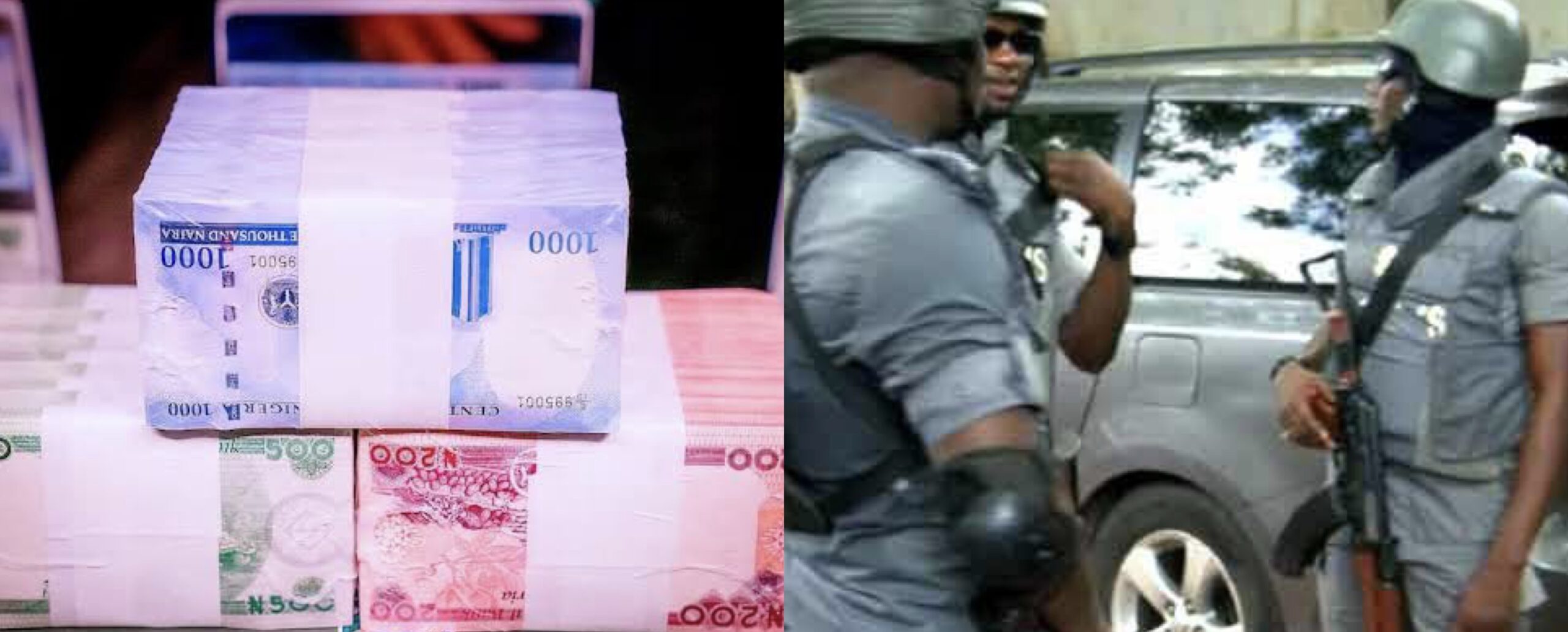 STASH OF CASH; CUSTOMS OFFICERS