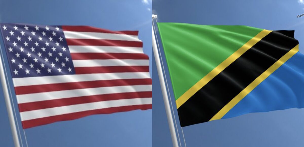 U.S./Tanzania's flags