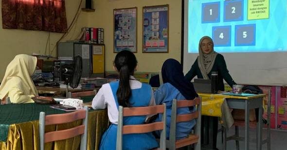 Classroom in Malaysia