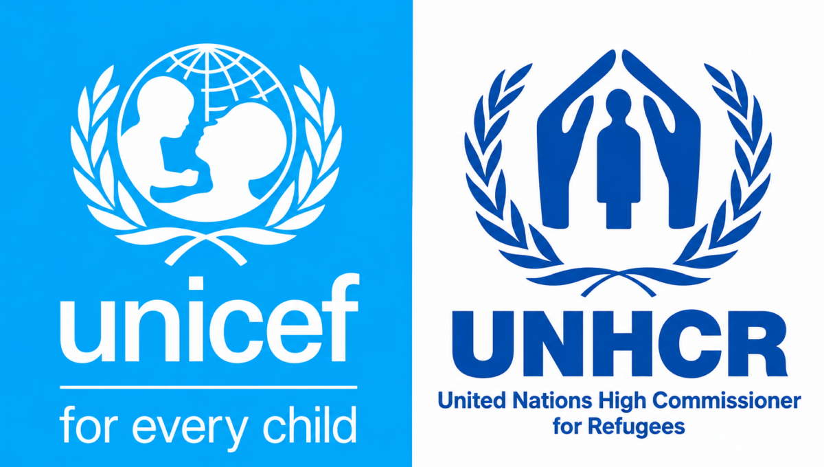 UNICEF, UNHCR
