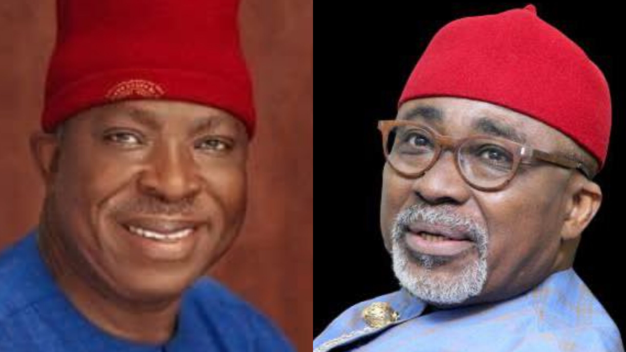 Victor Umeh and Eyinnaya Abaribe.