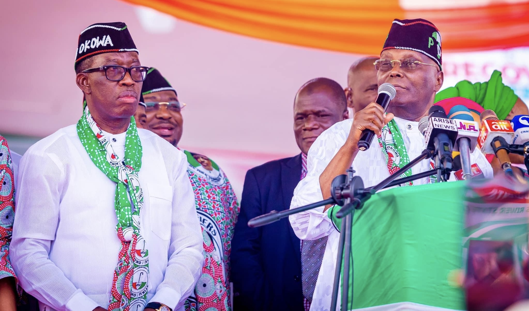 Atiku Abubakar and Ifeanyi Okowa