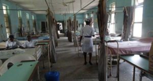 Patients in the hospital used to illustrate the story