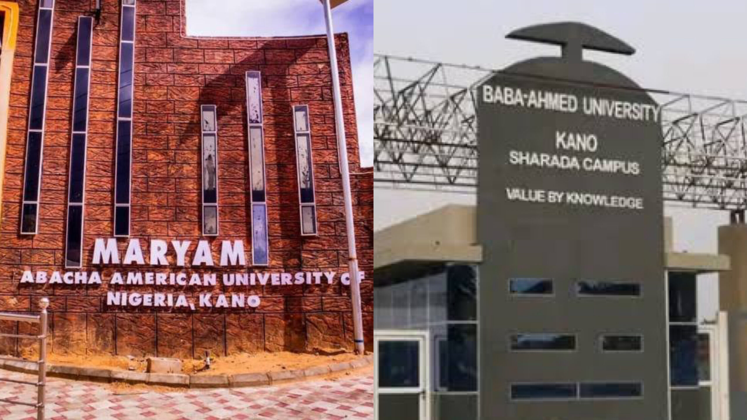Maryam Abacha American University of Nigeria; Baba Ahmed University