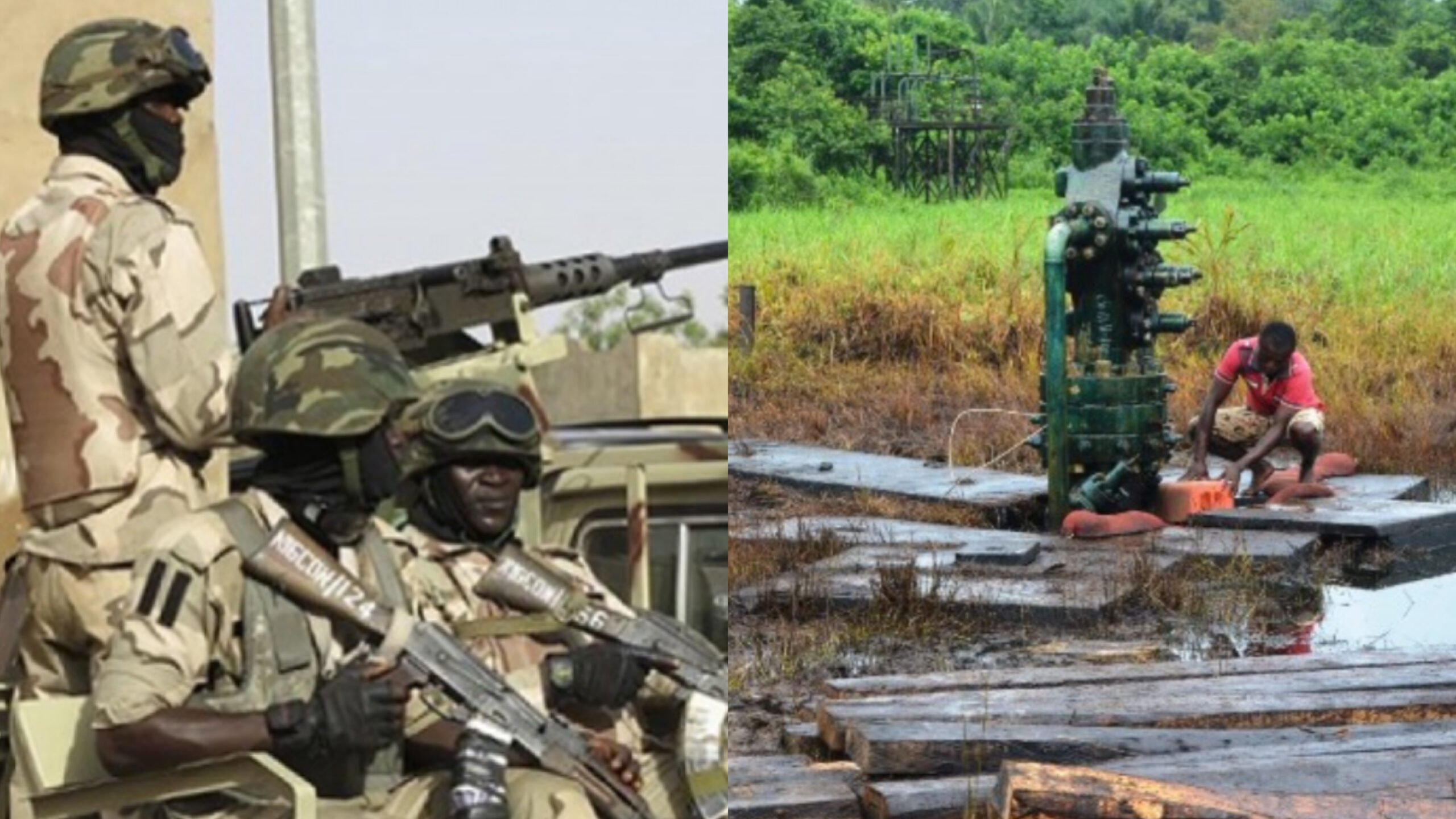 Troops/Adibawa oil well