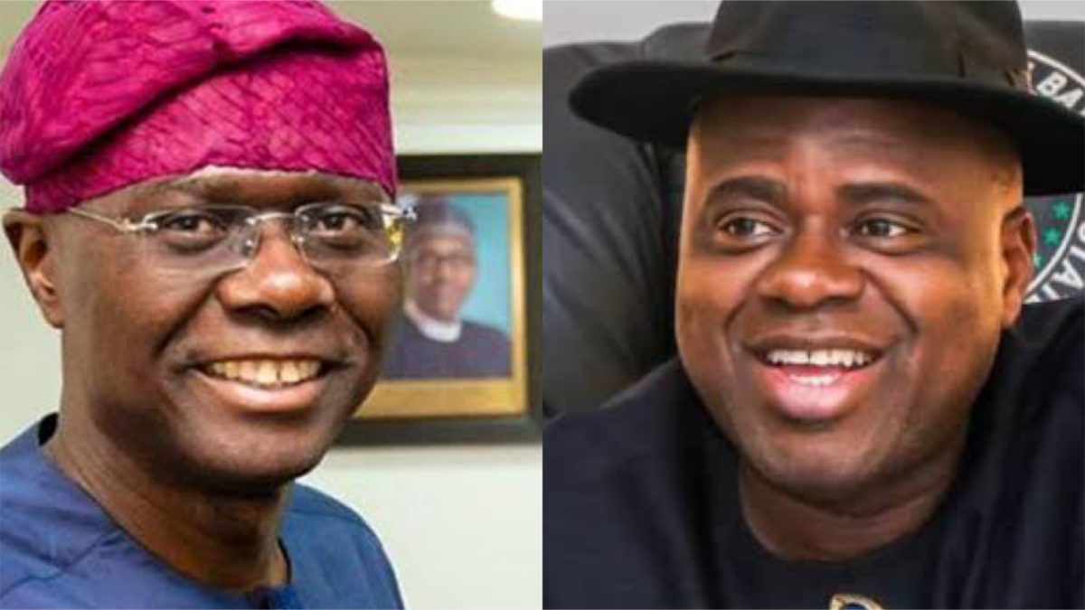 Douye Diri and Babajide Sanwo-Olu