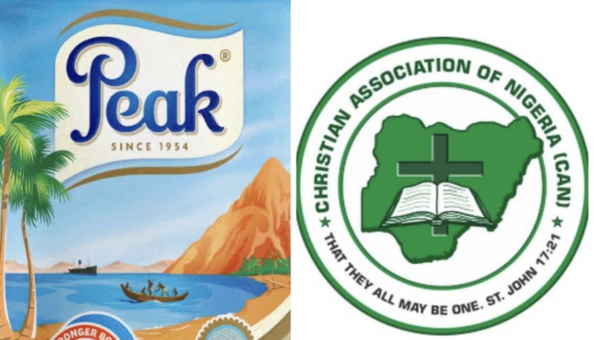 Christian Association of Nigeria (CAN) and Peak milk