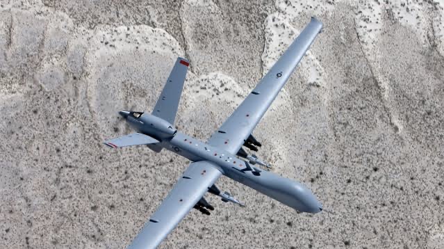 Drone shot down (Credit: Guardian)