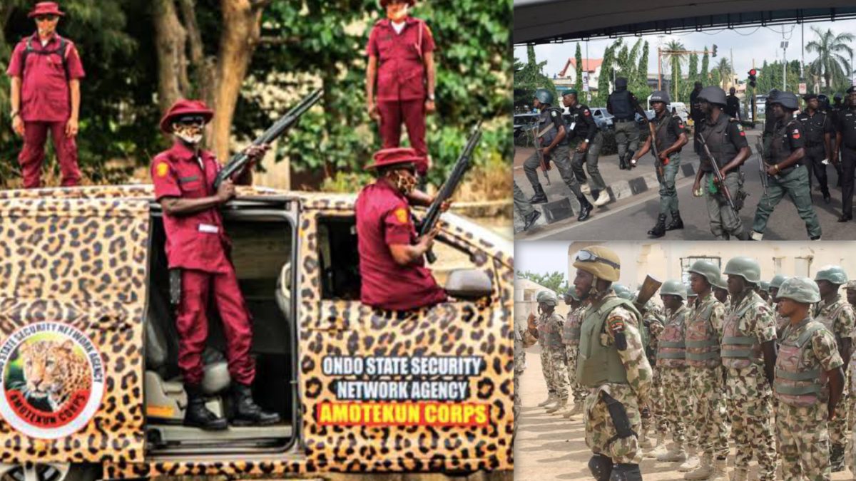 AMOTEKUN, POLICEMEN, SOLDIERS