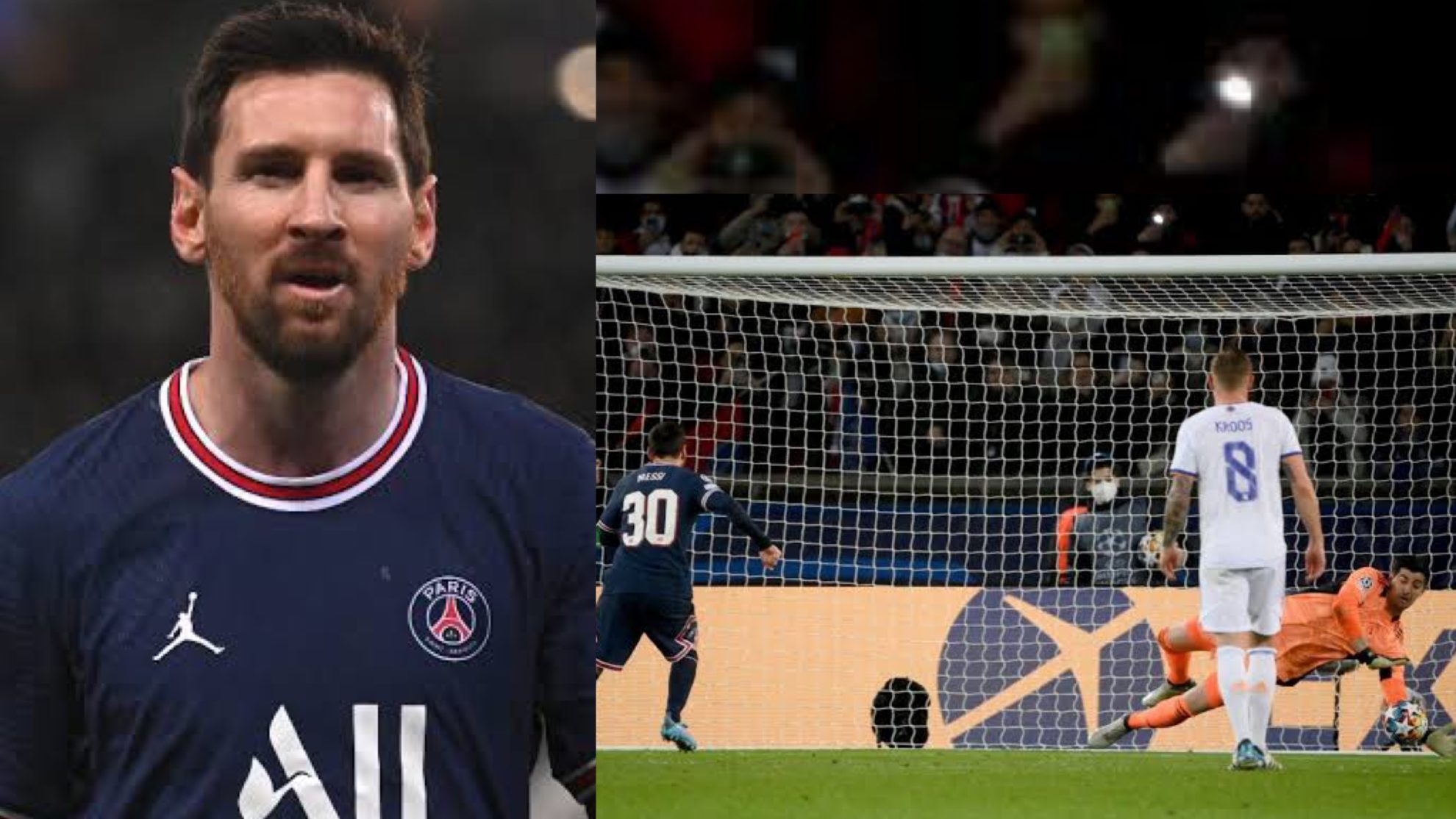 UCL: Messi misses penalty as PSG narrowly defeat Real Madrid