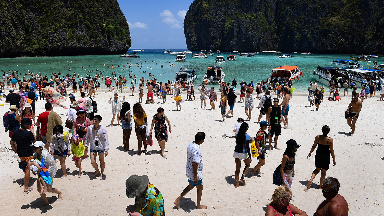 Tourists in Thailand