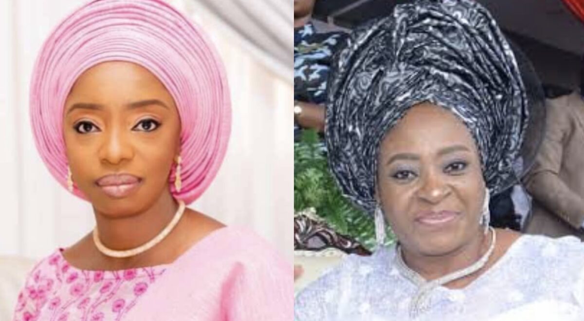 A composite of Ibijoke Sanwo-Olu and Ngozi Adeleke
