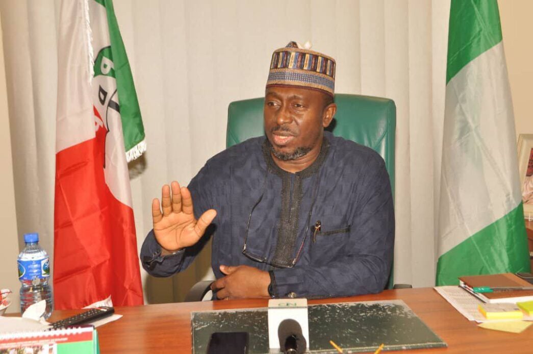 Abubakar Gummi as a House of Representatives member.