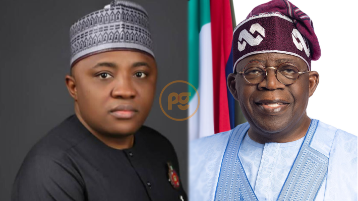 Murtala Ajaka and President Bola Tinubu