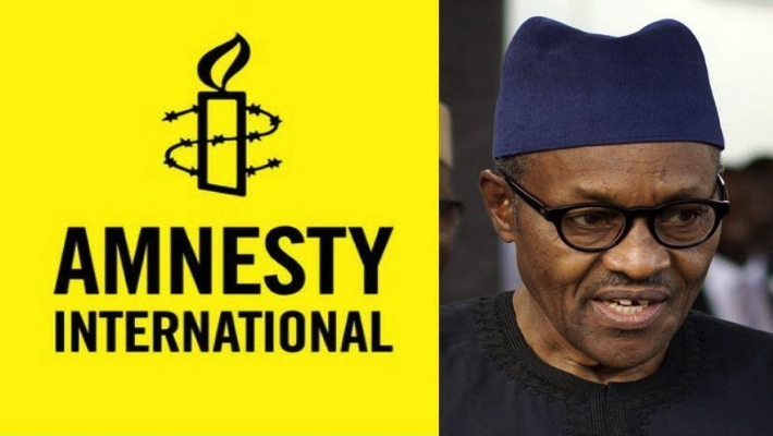 Amnesty International and Buhari composite