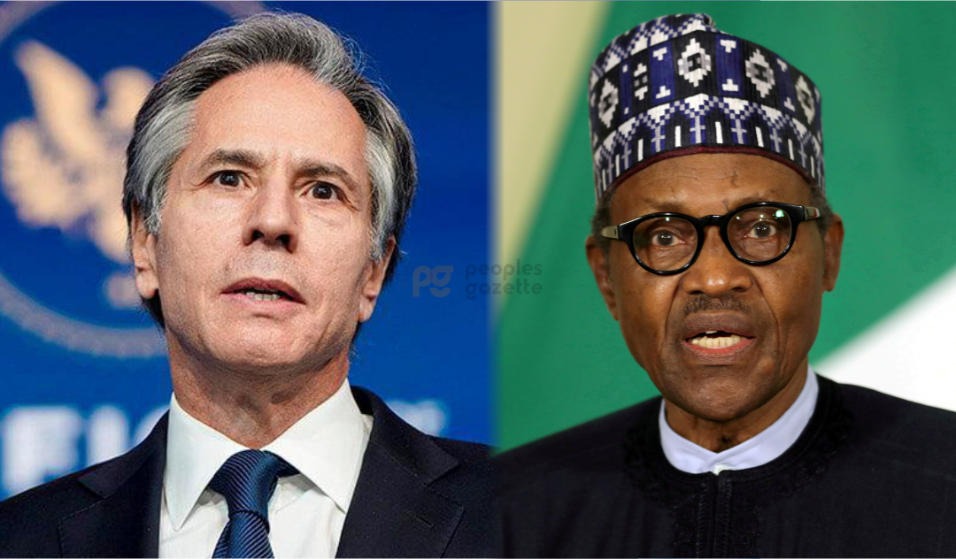 Antony John Blinken and Buhari