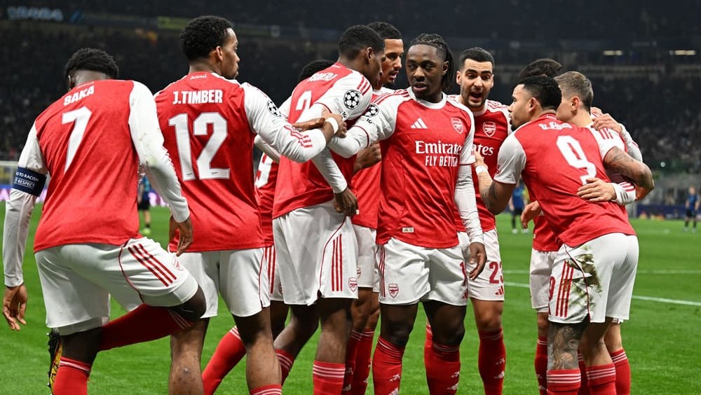 Arsenal team (Credit: AFC)