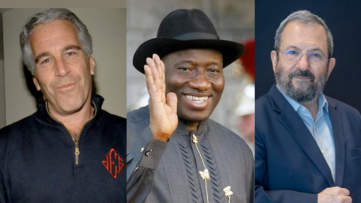 Jeffrey Epstein, Goodluck Jonathan, Ehud Barak
