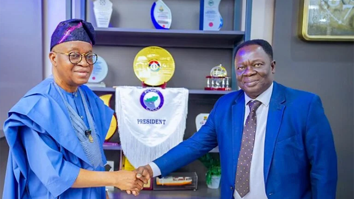 Marine and blue economy minister Adegboyega Oyetola