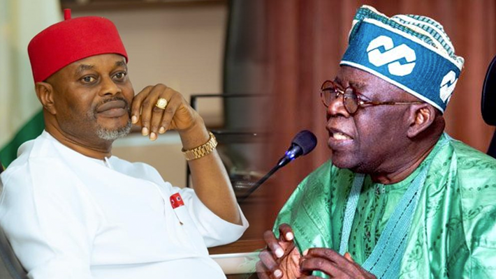 Uche Nnaji and Bola Tinubu