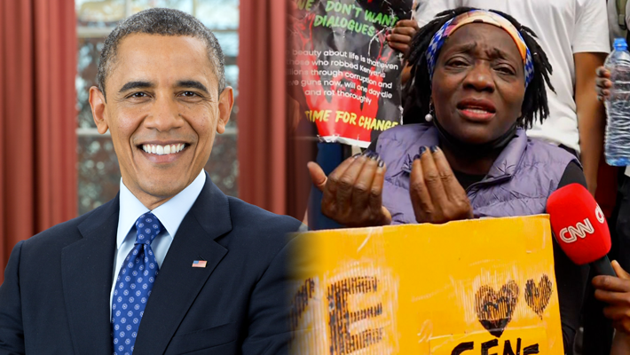 Auma Obama & obama