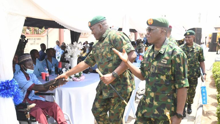 The chief of army staff, Olufemi Oluyede