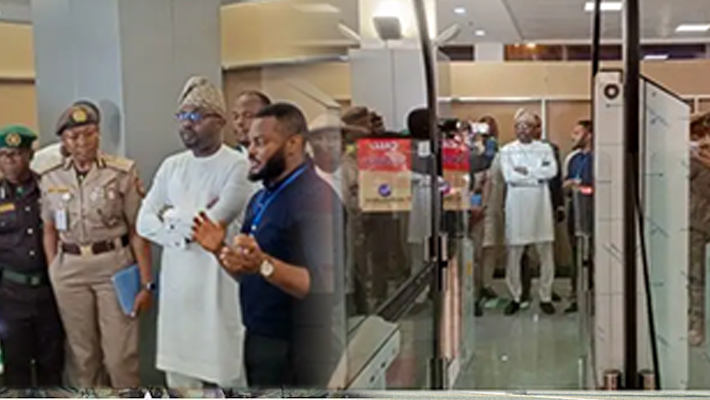Lagos airport e-gates