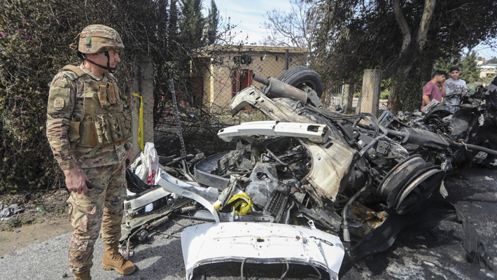An Israeli drone strike kills a Hamas' official