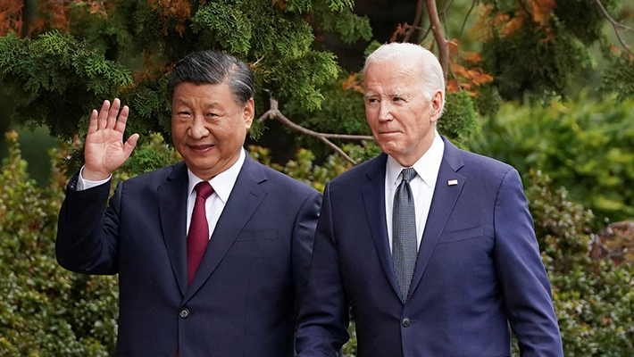 Xi with Biden