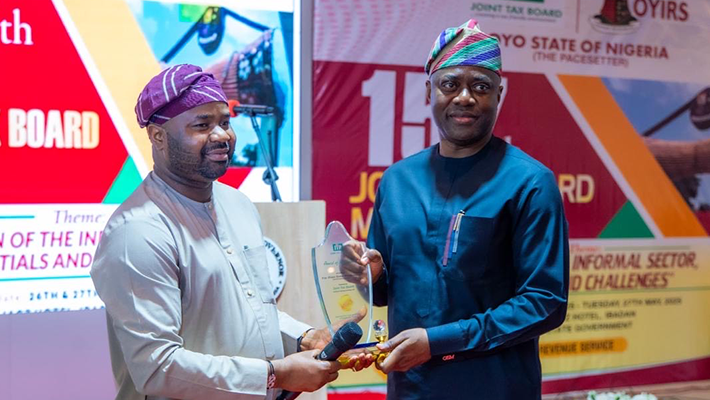 FIRS Chairman Zacch Adedeji and Governor Seyi Makinde