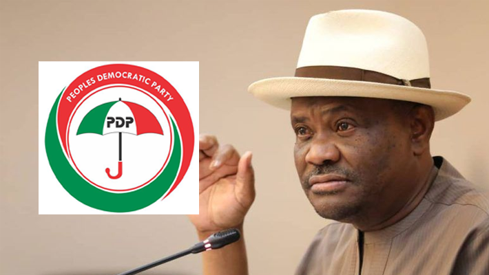 Wike+PDP logo
