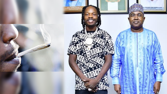 Nigerian smoking hemp, Marwa with Naira Marley