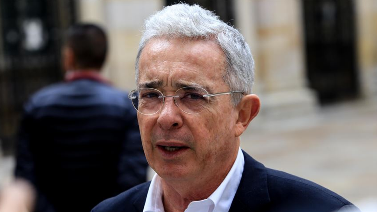 Colombia’s former president Álvaro Uribe