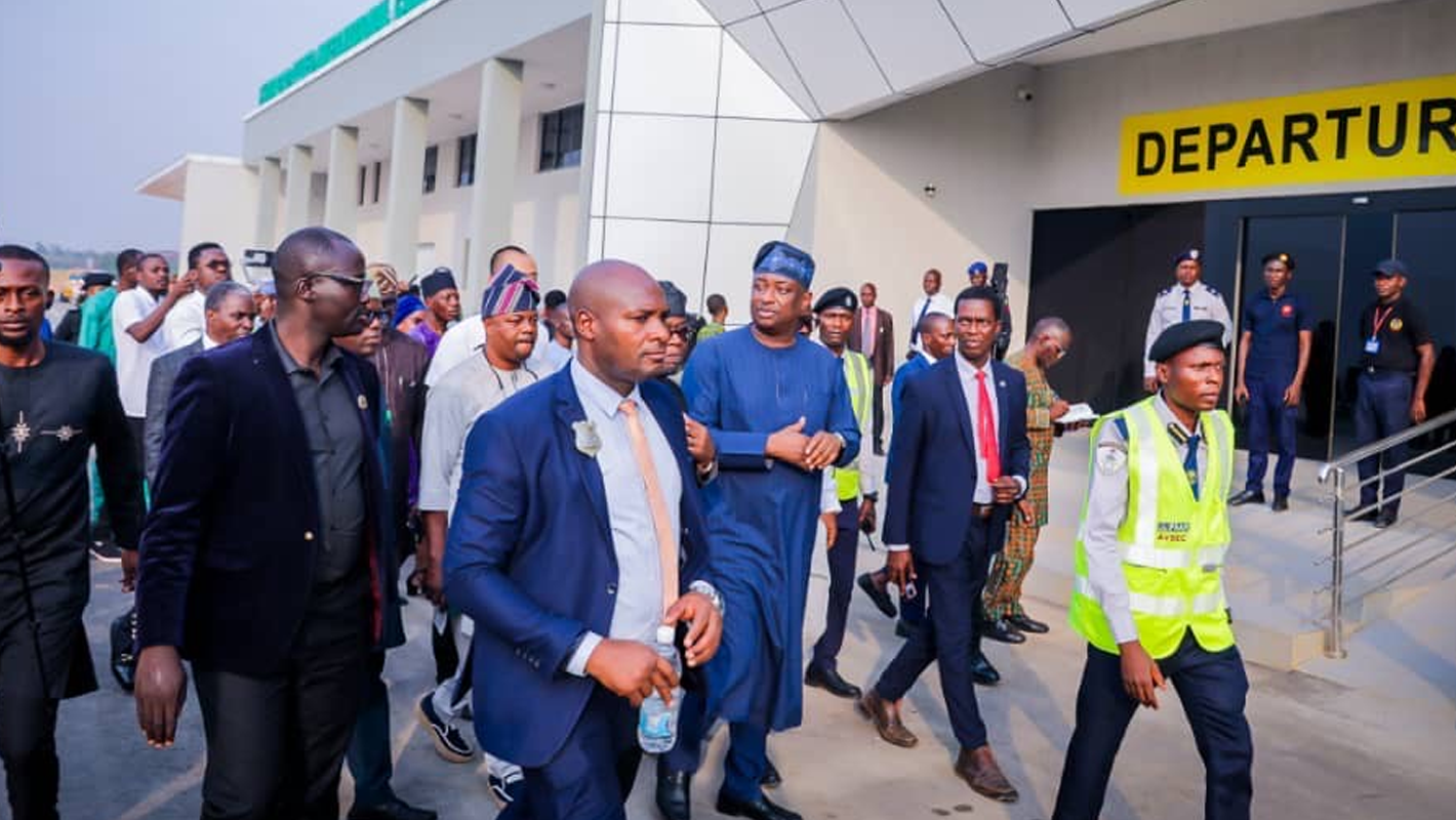 Keyamo at the airport