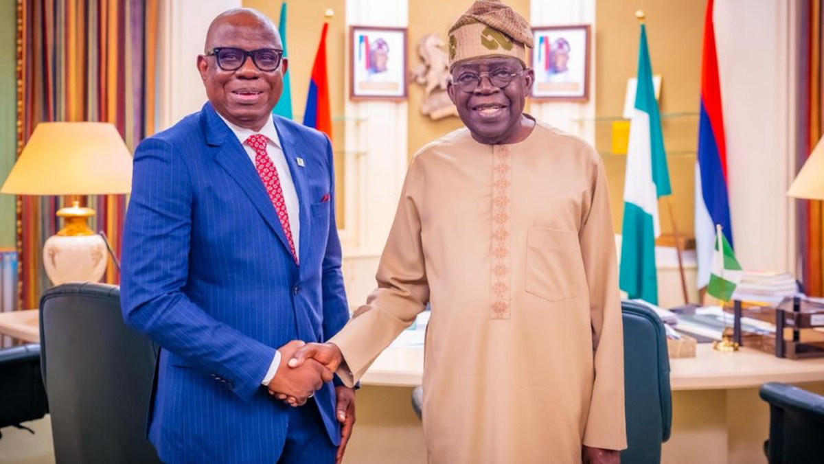 Bashir Bayo Ojulari and Bola Tinubu