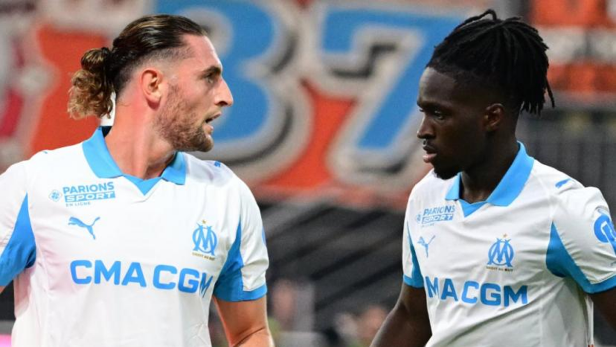 Adrien Rabiot and Jonathan Rowe