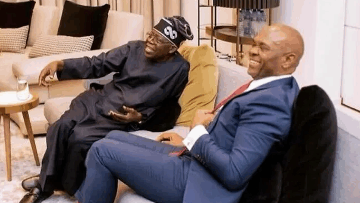 Elumelu with Tinubu