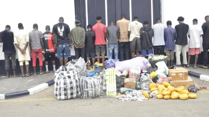 27 suspected drug peddlers (Credit: NAN)