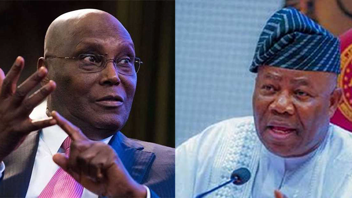 Atiku Abubakar/ Godswill Akpabio