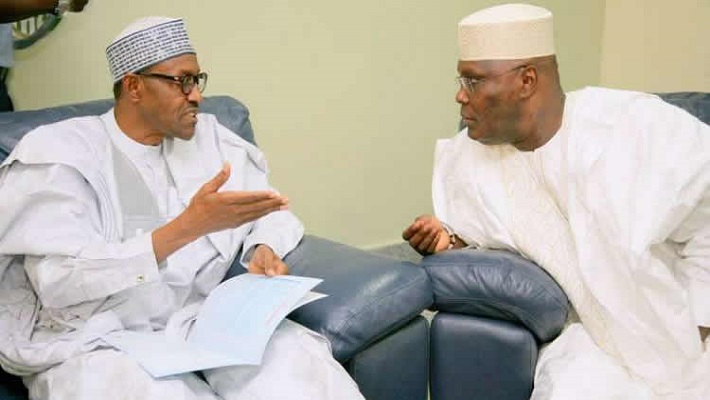 Atiku and Buhari discussing