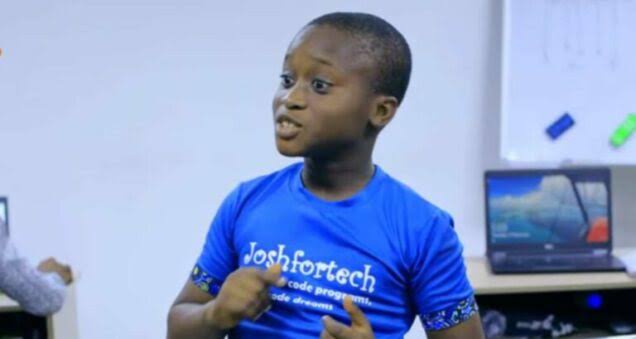 13-year-old programmer Joshua Agboola