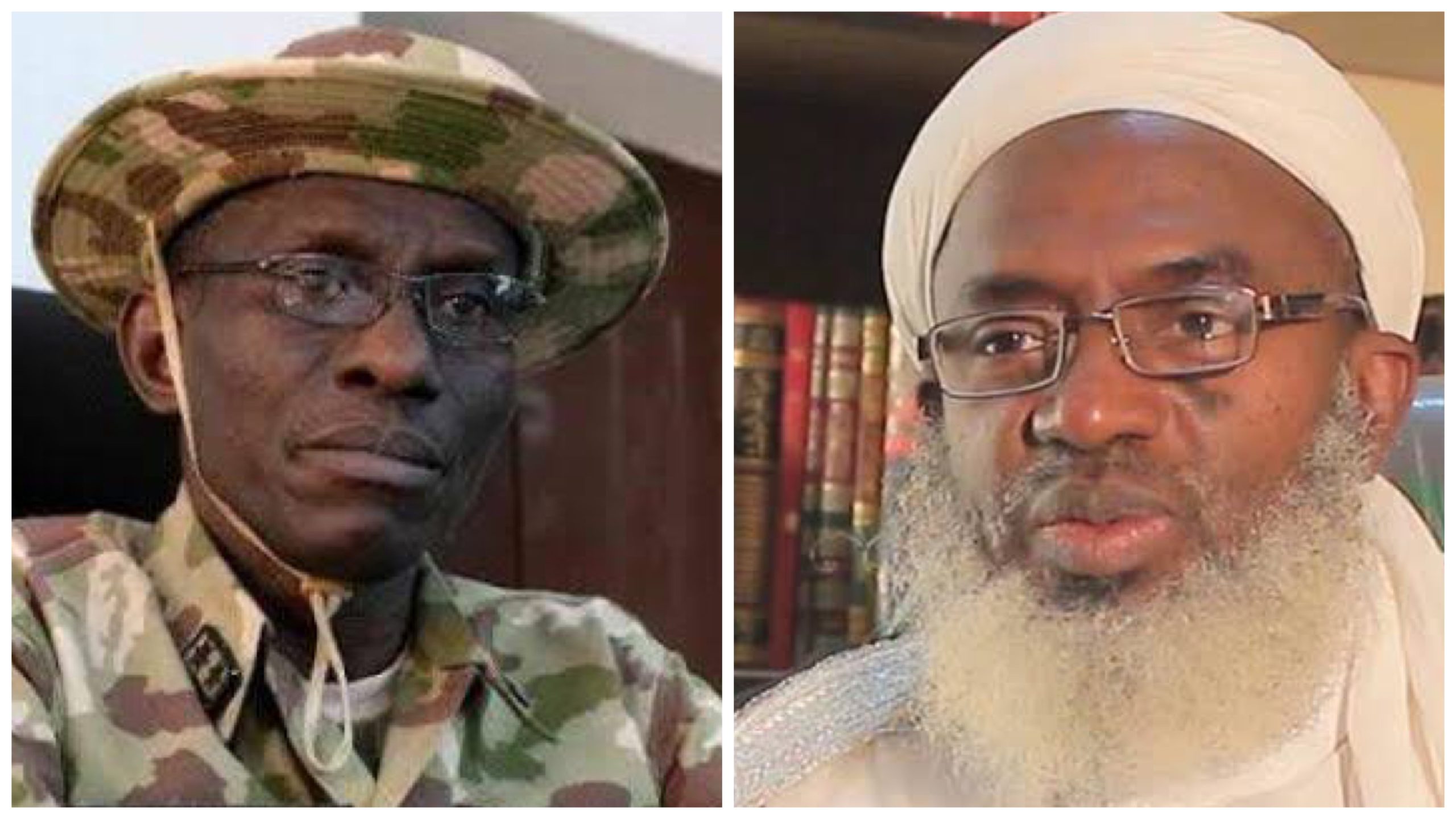 General Lucky Irabor and Islamic scholar Ahmad Gumi