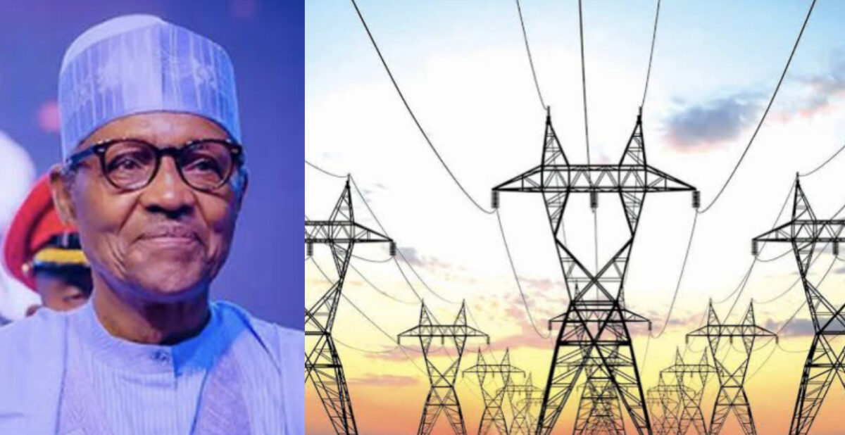 President Muhammadu Buhari and Power Line