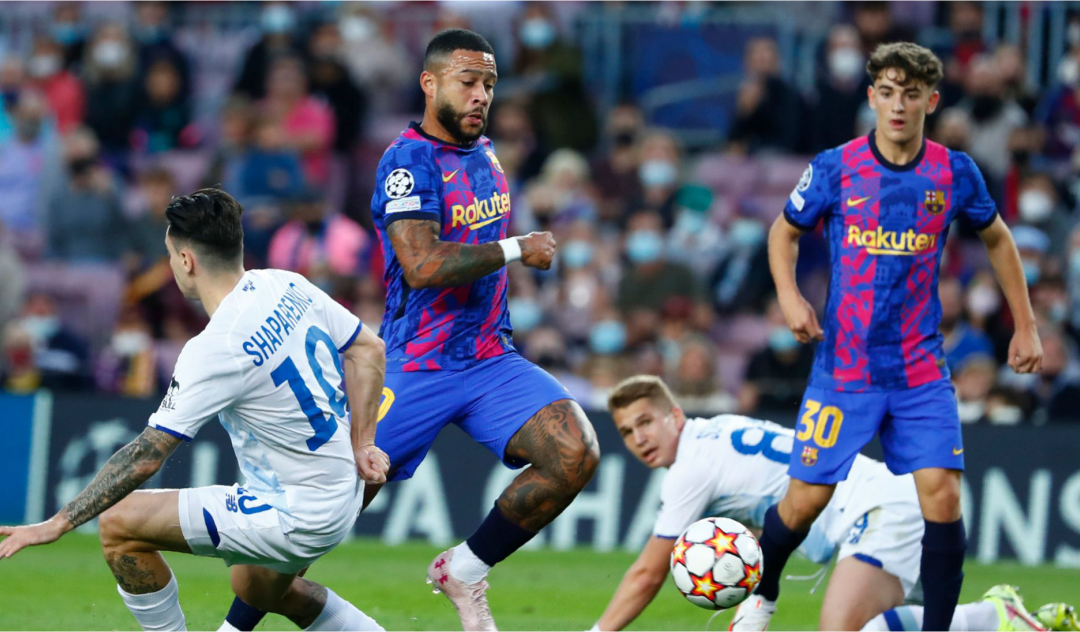 Champions League Barcelona Beat Dynamo Kyiv 1 0