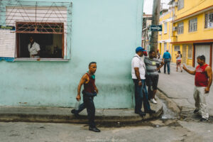 Cubans on street
