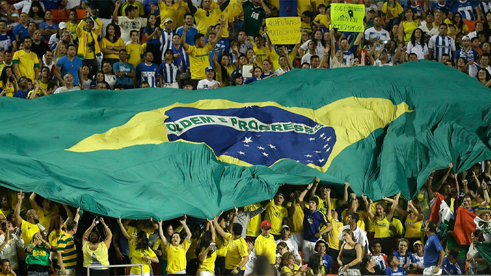 Brazil Football fans