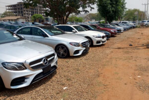Car stand in nigeria