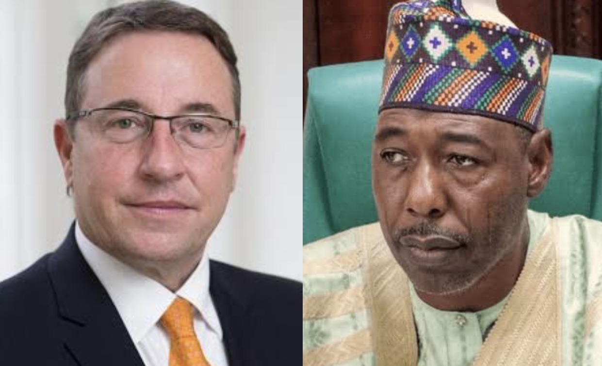 Achim Steiner and Governor Babagana Zulum