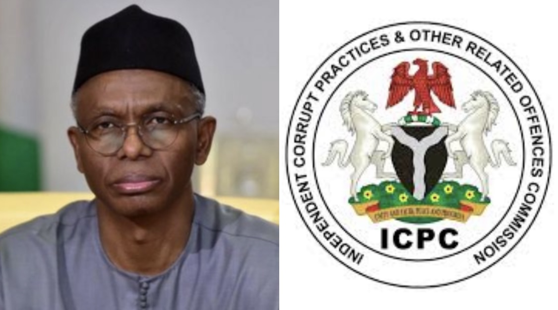 El-Rufai and the ICPC logo.